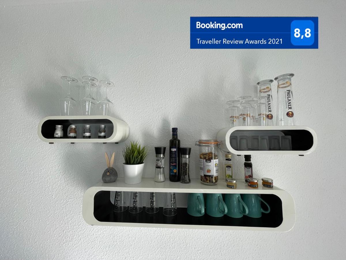 W1 - Kontaktloser 24H Check In, W-Lan, Netflix, Parkplatz, Kueche, Boxspring-Bett Bückeburg Buitenkant foto